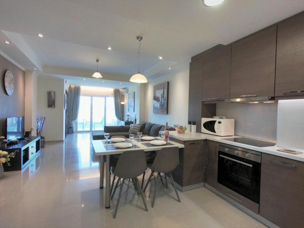 Sunshine Home 1 With Sea View Alepou Екстер'єр фото